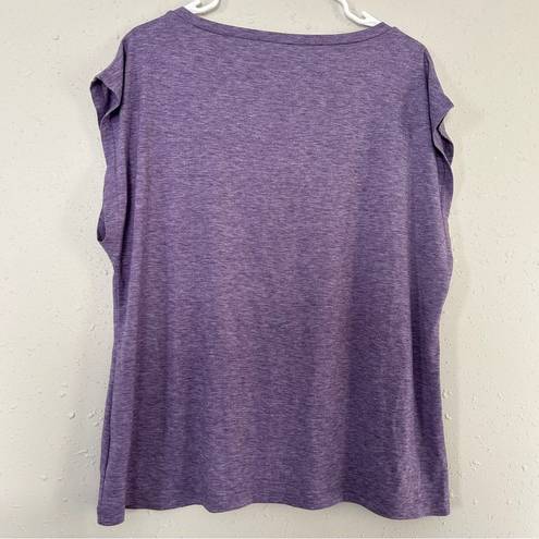 Wish 🦋 Be Kind Purple Inspriational T-Shirt  Casual Comfy Spring 2XL