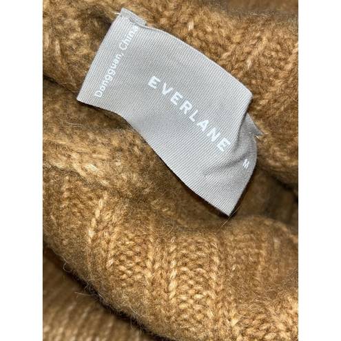 Everlane  The Cloud Oversized Turtleneck in Heathered Chai Medium New Sweater