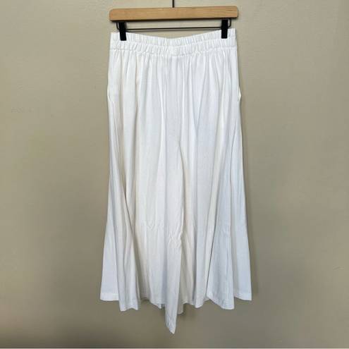 Lulus Lulu’s NWT Sail With Me White High-Waisted Wide-Leg Pants Palazzo Size Medium