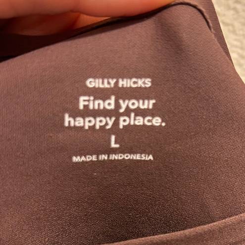 Gilly Hicks  brown bodysuit