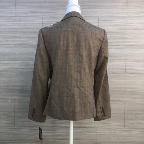 Rafaella  tan Blazer Jacket Size 12 new with tags