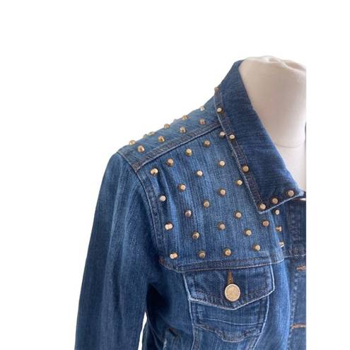 Romeo + Juliet Couture  Studded Denim Jacket Size Medium