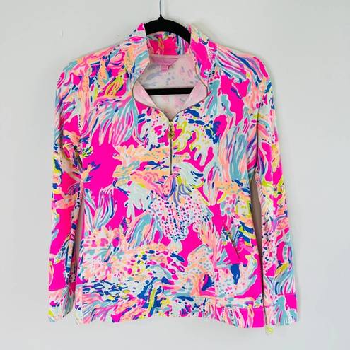 Lilly Pulitzer  Skipper Popover in Tiki Pink Sunken Treasure