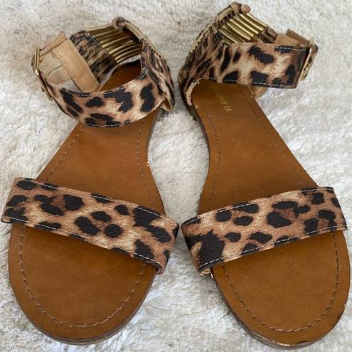 Mossimo Supply Co . leopard sandals