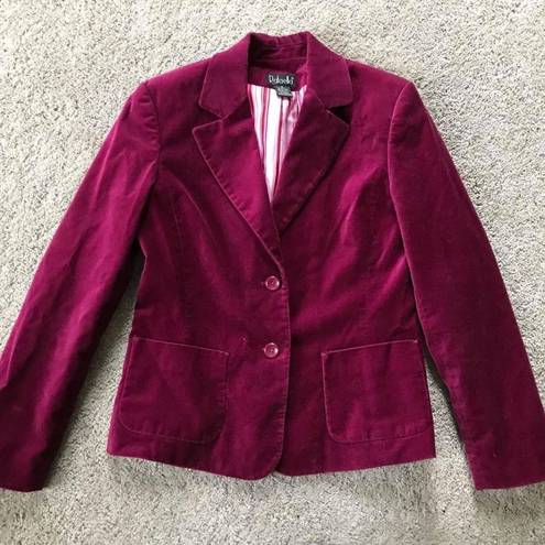 Rafaella  women’s size 8 velour blazer