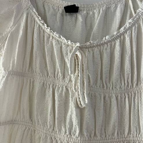 Urban Outfitters cream euro summer dress