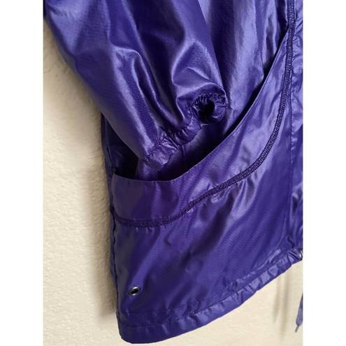 Athleta  Indio Beach Anorak Windbreaker Jacket Purple