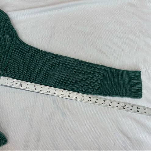 Caslon  Green Cowl Neck Tunic Sweater