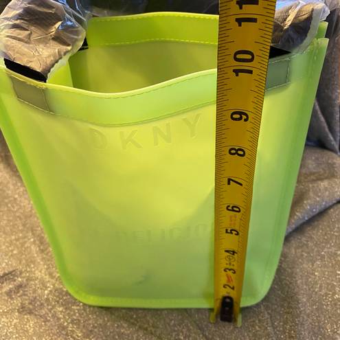 DKNY Tote Rubber Neon NWT