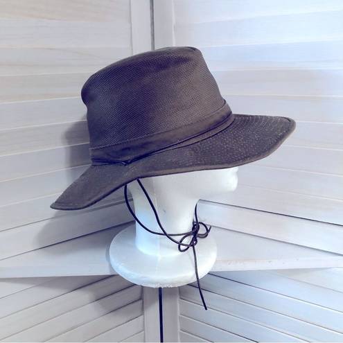 Krass&co Henschel Hat  USA vintage brown Indiana Jones style explorer hat sz women’s M