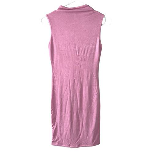 Naked Wardrobe NWT  Pink The NW Sleeveless Mini Dress