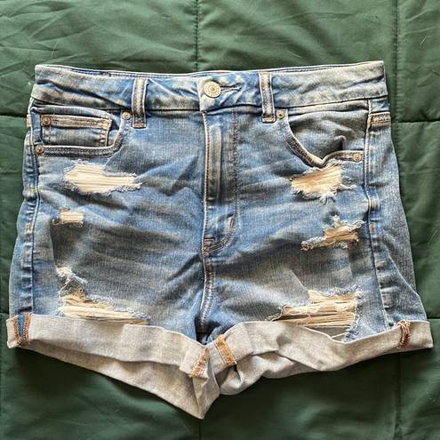 American Eagle Outfitters Curvy Next Level Stretch Hi-Rise Shortie