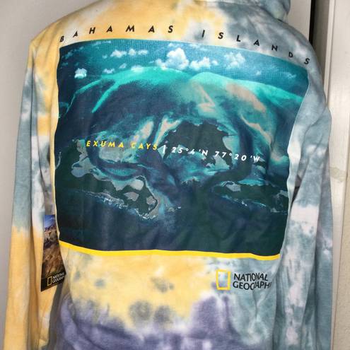 National Geographic NWT Limited Edition  Tie Dye Sweater