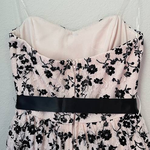 Delia's NWOT Strapless Lace Floral Dress