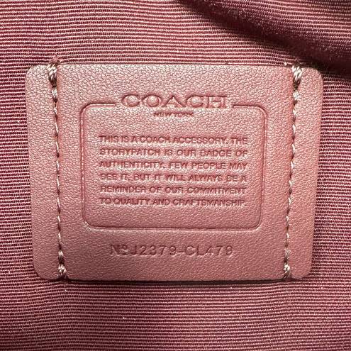 Coach  Mini Belt Bag in Bright Violet Leather CL479