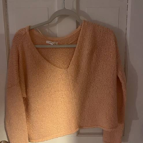 PacSun Orange  sweater 15+tax