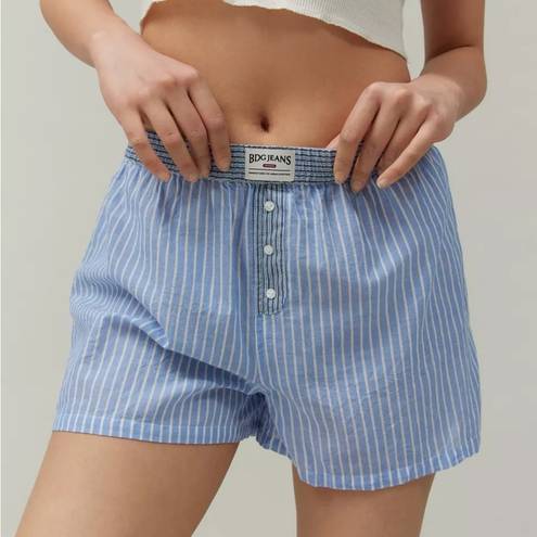 Urban Outfitters NWT  BDG Out From Under Contrast Stripe Boxer Shorts XS