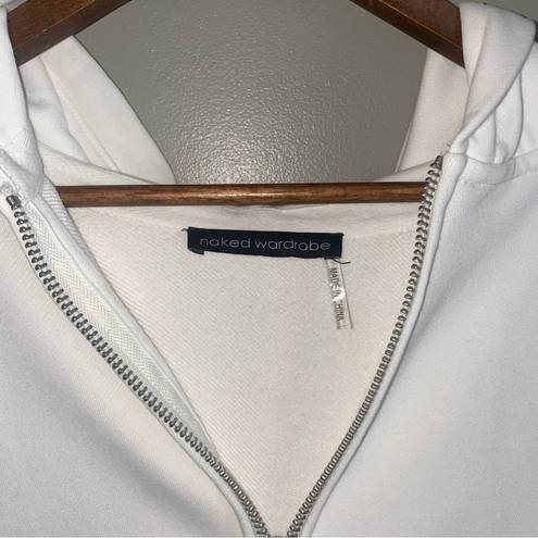 Naked Wardrobe  Full Zip Hooded Sweatshirt