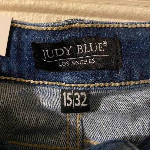 Judy Blue  High Rise Button Fly Skinny Jeans