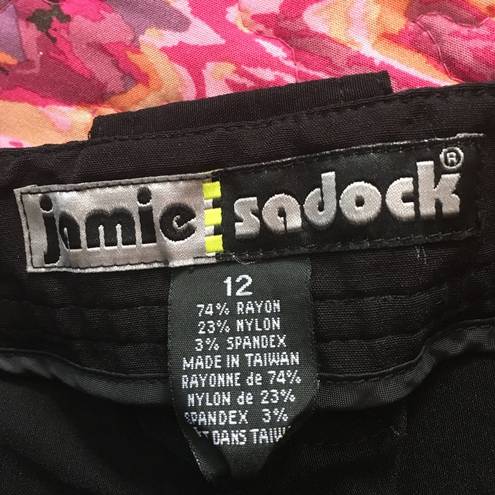 Bermuda Jamie Sadock Black  Shorts Size 12