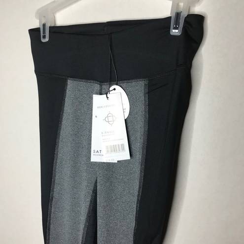 Satva  Rohi Leggings Black & Gray 9” Rise