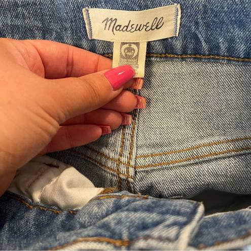 Madewell  The Perfect Vintage Jean Medium Wash Distressed High Rise Size 24