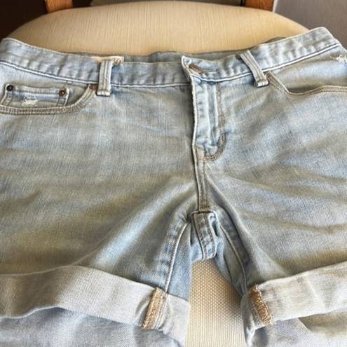 Gap 1969  gap jeans shorts 27 color light blue  length 13