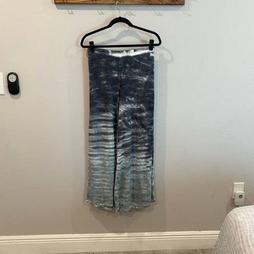 Young Fabulous and Broke  Palms Tie Dye wide leg pants size Small