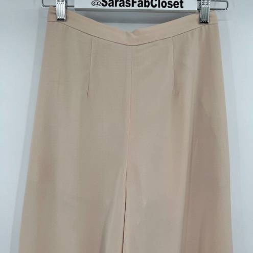 Keepsake  Needed Me Pants Shorts in Nude Side Slit Wide Leg Pants Women's Size S