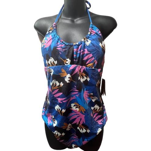 Patagonia  Women's Glassy Dawn One-Piece Swimsuit in Parrots Navy Size S