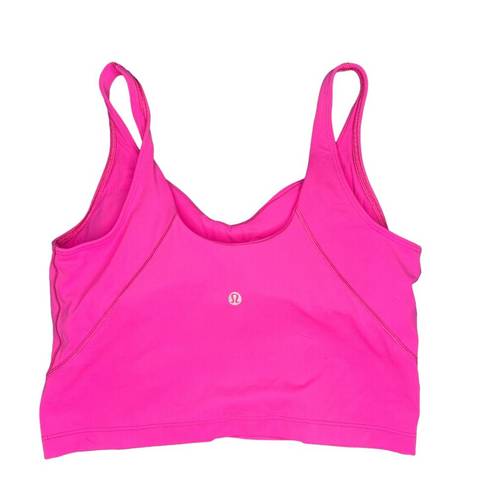 Lululemon  Women's Size 10 Sonic Pink Align Tank Top