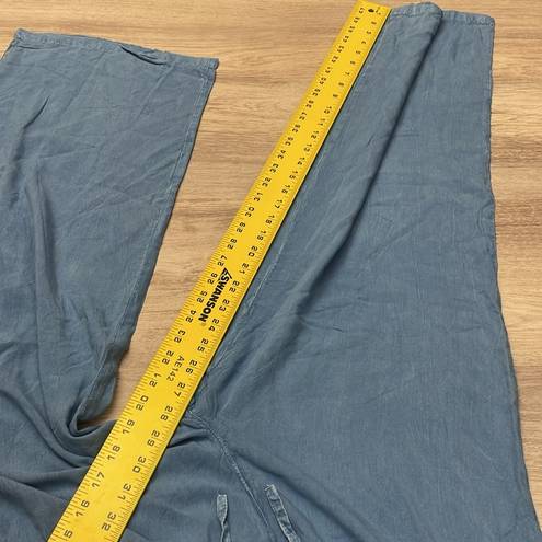 Mlle Gabrielle NWT  Light Blue Elastic Drawstring Waist Pull On Pants Size XL