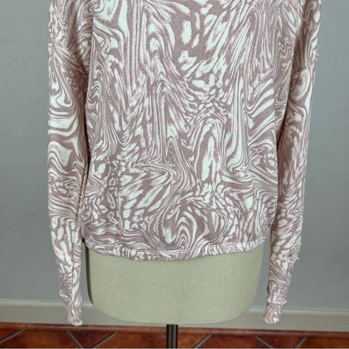 n:philanthropy  Vinn Printed Distressed Sweatshirt