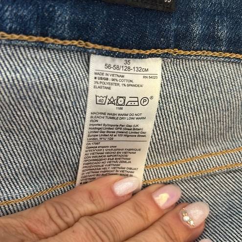 Banana Republic  High Rise Wide Leg Crop Jeans