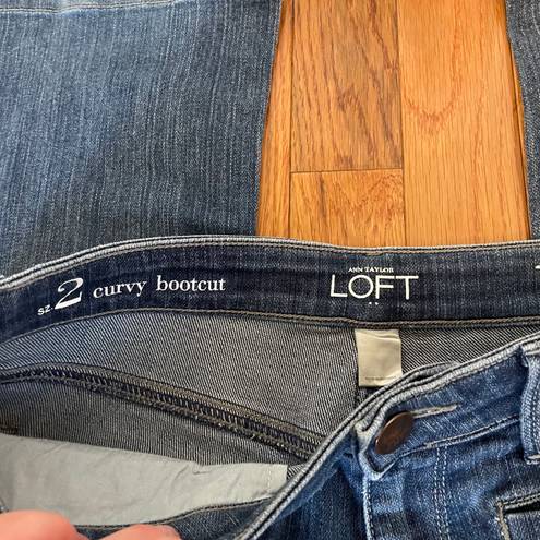 The Loft  Y2K bootcut jeans 