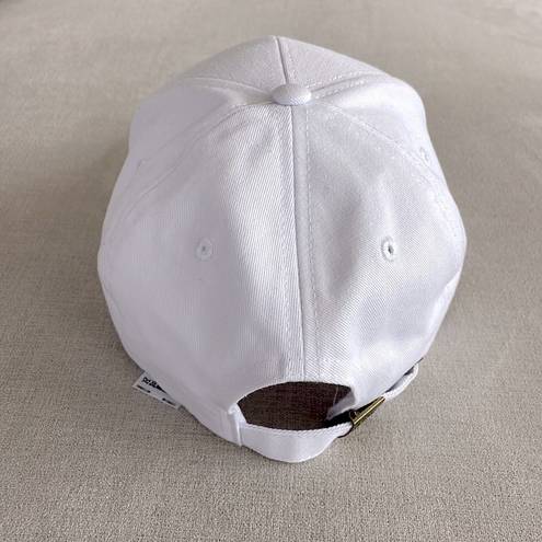 Fiorucci   White Squiggle Logo Cap