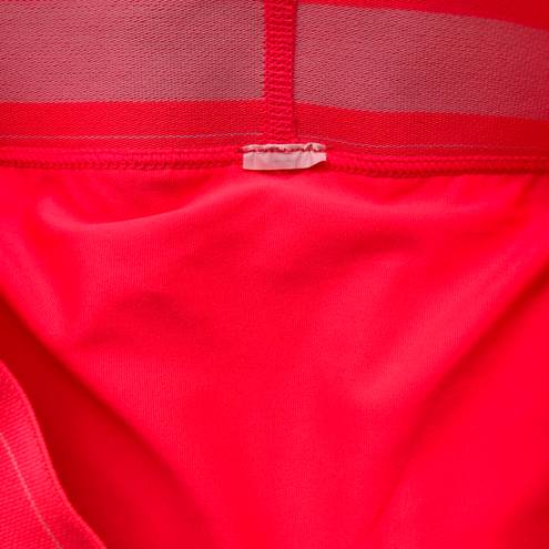 Alo Yoga Match Point Tennis Skirt Fluorescent Pink Coral S