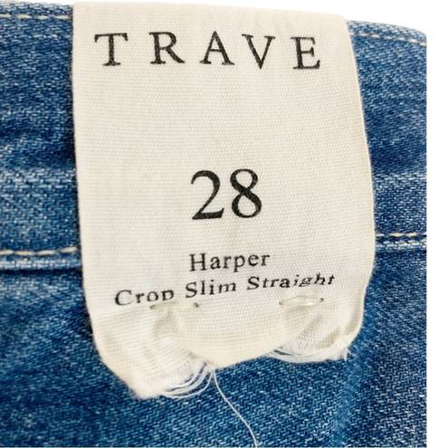 Harper Trave  Crop Slim Straight Leg Denim Jeans Size 28 NEW