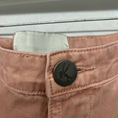 One Teaspoon sz 33 16 FREE PEOPLE  Cargo Motion Jeans Peach Pink 100% Cotton Pant