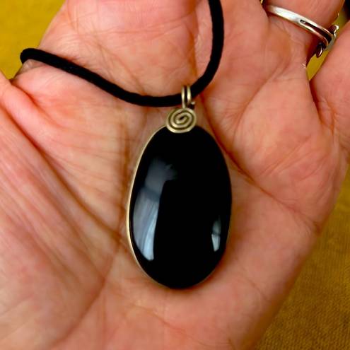 Onyx STONE pendant/ necklace