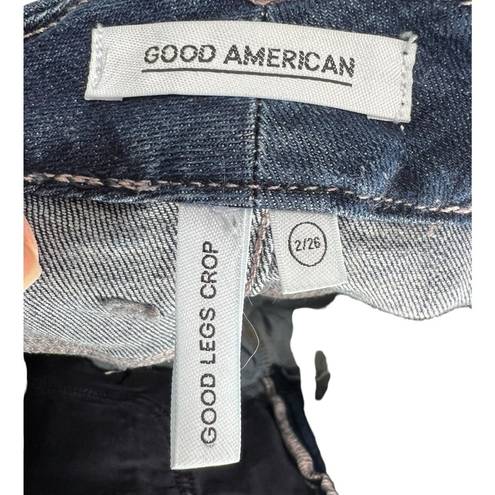 Good American  Good Legs Crop Jeans 2/26