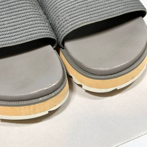 Sorel  Roaming Easy Slide Platform Sandals Womens‎ 10 Gray