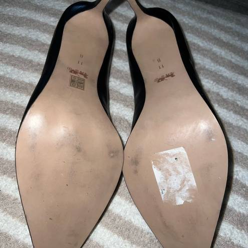 Coach  Vonna Pointed-Toe Pumps New Without Box Size 11-Black
