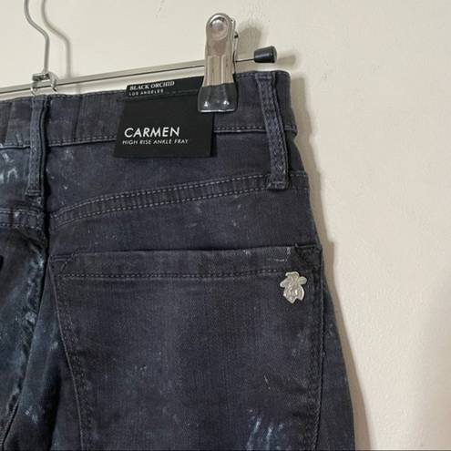 Black Orchid  NWT Carmen High Rise Ankle Fray Jeans Twist & Shout Size 27