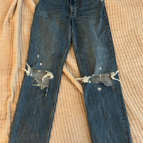 Abercrombie & Fitch  ultra high rise 90s straight jeans