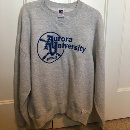 Russell Athletic Aurora University Softball sweatshirt size large from the 90’s