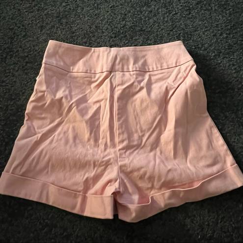 Wearever  high waisted folded cuff stretchy shorts