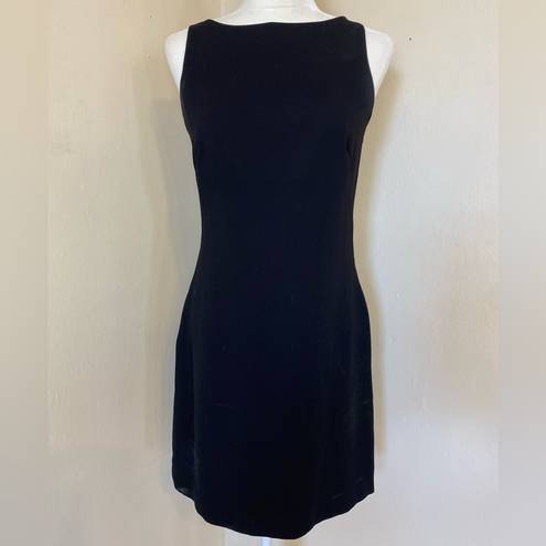 CDC Wear Vintage Women’s Sz 6 Strappy Back Fitted Little Black Party Dress