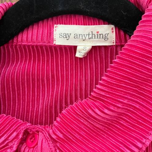 Say Anything  Pleated blouses