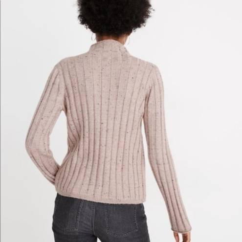 Madewell  Donegal Evercrest Turtleneck Sweater Pink Size XXL